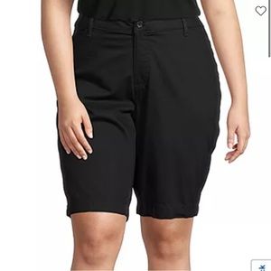 St. John’s Bay Women’s Shorts Bermuda Classic Fit